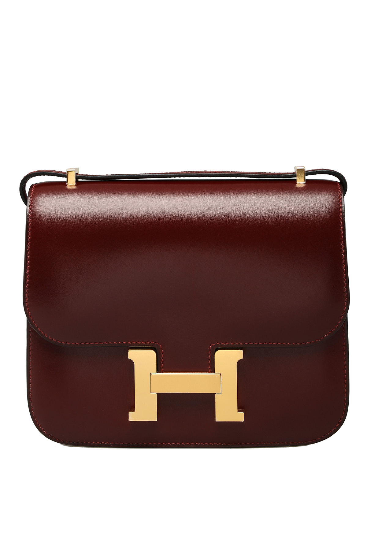 Hermès Constance 18 H Red Rouge H Box with Gold Hardware - Bags - Kabinet  Privé
