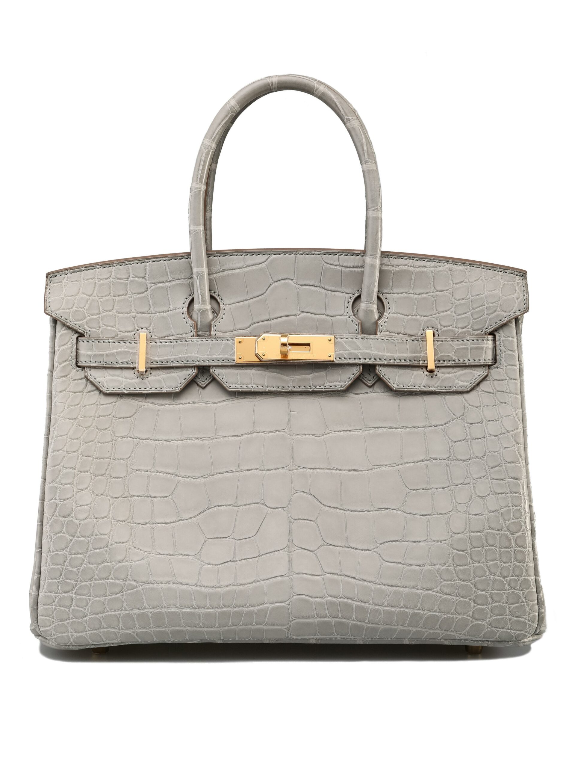 Alligator birkin clearance